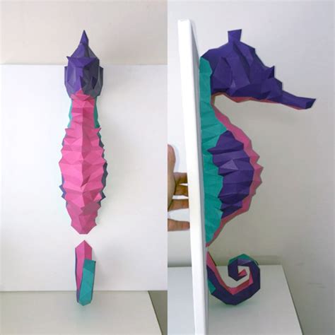 the paper seahorse